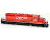 CP Rail System Dual Flags SD40-2 #6001 With ESU LokSound