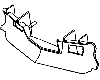 Denver & Rio Grande Western Type Snow Plow 1-Each