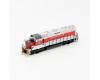 Western Pacific EMD GP40 #3514 (Zephyr Scheme) With ESU LokSound