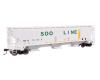 Soo Line Trinity 4750 3-Bay Covered Hopper #74534