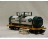 Union Carbide single dome chemical tank car (used)
