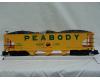 Peabody Short Line 3-bay coal hopper #6687 (used)