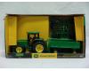 John Deere 6410 tractor with wagon & disk (used)