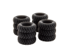 Large Construction Vehicles Tires 4-Pack
