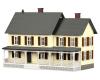 tan with dark brown shutters country house (used)