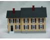 tan with dark brown shutters country house (used)