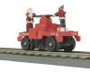 Christmas operating hand car