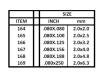 Strips .080 x .250" 7-Strips