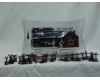 L-Shaped Ranch House with figures & accessories (used)