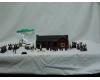 L-Shaped Ranch House with figures & accessories (used)