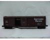 Southern Pacific double door boxcar #232852 with auto rack load (used)