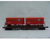 Southern Pacific PS-4 flatcar #563220 with trailers