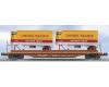Union Pacific PS-4 flatcar #53007 with trailers (used)