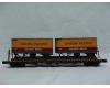 Union Pacific PS-4 flatcar #53007 with trailers (used)