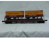 Union Pacific PS-4 flatcar #53007 with trailers (used)