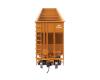Kansas City Southern 73' Greenville 7,000 CF Wood Chip Hopper #503151