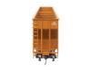 Kansas City Southern 73' Greenville 7,000 CF Wood Chip Hopper #503151
