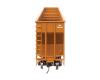 Kansas City Southern 73' Greenville 7,000 CF Wood Chip Hopper #503304