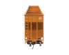 Kansas City Southern 73' Greenville 7,000 CF Wood Chip Hopper #504131