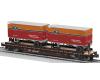 Southern Pacific PS-4 flatcar #563221 with trailers (used)
