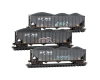 Norfolk Southern Weathered 3-Pack