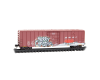 Burlington Northern Santa Fe Christmas Graffiti 3-Pack