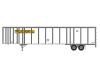 JB Hunt 53' Plate Trailer #36747