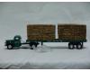 Mack LJ flatbed with hay load
