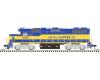 Alaska Railroad GP38-2 #2001 With ESU LokSound