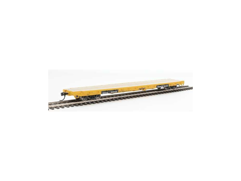 910-5346 Trailer Train (OTTX) 60' Pullman-Standard flatcar #90113, The ...